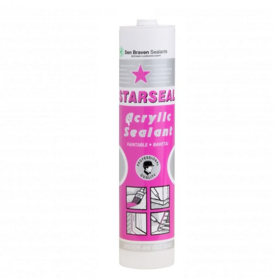 Στόκος Ακρυλικός Λευκό DEN BRAVEN ACRYLIC STARSEAL 260ml
