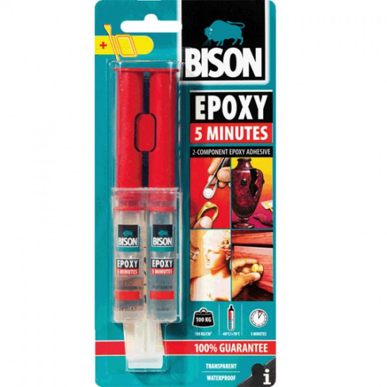 Bison 5 Minutes Εποξική Κόλλα 24ml