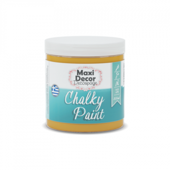Χρώμα Κιμωλίας 250ml Maxi Decor Chalky 601 Κουρκπυμί