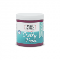Χρώμα Κιμωλίας 250ml Maxi Decor Chalky 602 Μούρο