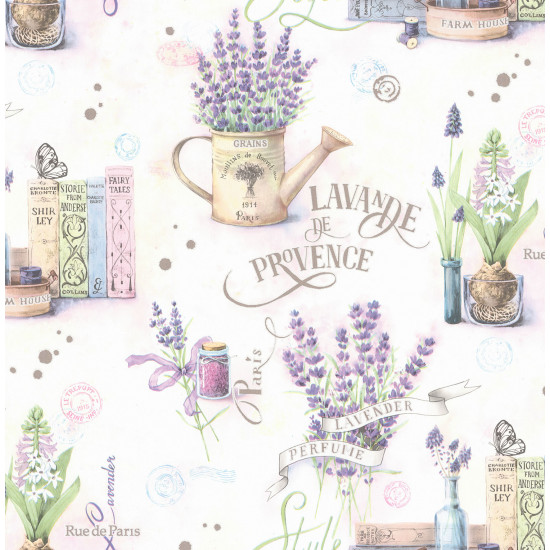 Ταπετσαρία Τοίχου Lavender HC71985-56