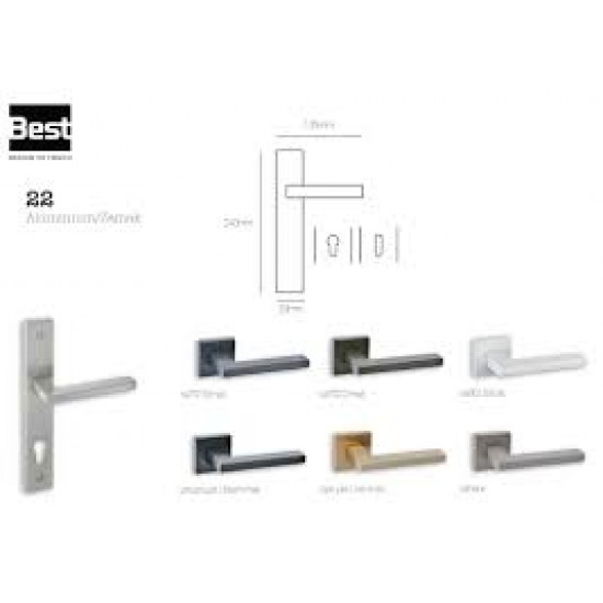 Πόμολα πόρτας Best 22