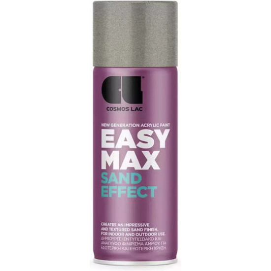 Cosmos Lac Σπρέι Βαφής Easy Max 941-Grey 400ml