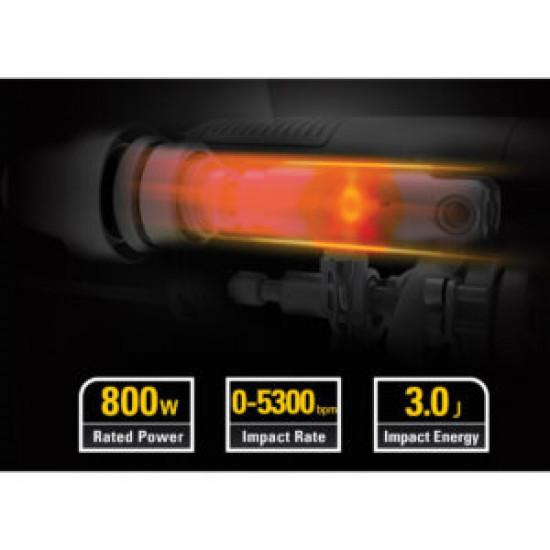 CAT ΔΡΑΠΑΝΟ ΠΕΡΙΣΤΡΟΦΙΚΟ ΠΙΣΤΟΛΕΤΟ SDS+ 800W DX26