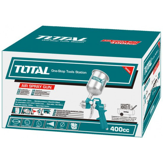 TOTAL ΠΙΣΤΟΛΙ ΒΑΦΗΣ ΑΝΩ ΔΟΧΕΙΟ (TAT10401)