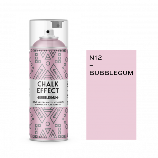 Spray Chalk Effect Cosmos Lac 400ml, Bubblegum N12