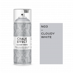  Spray Chalk Effect Cosmos Lac 400ml, Cloudy White N03