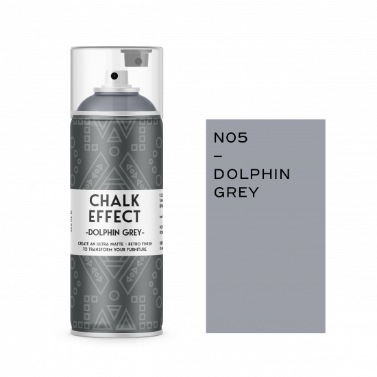 Spray Chalk Effect Cosmos Lac 400ml, Dolphin Grey N05