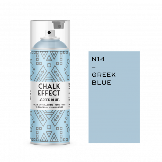 Spray Chalk Effect Cosmos Lac 400ml, Greek Blue N14
