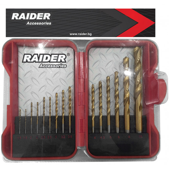RAIDER ΤΡΥΠΑΝΙ ΣΙΔΗΡΟΥ ΤΙΤΑΝΙΟΥ ΣΕΤ 15ΤΜΧ 1,5-10ΜΜ 157789