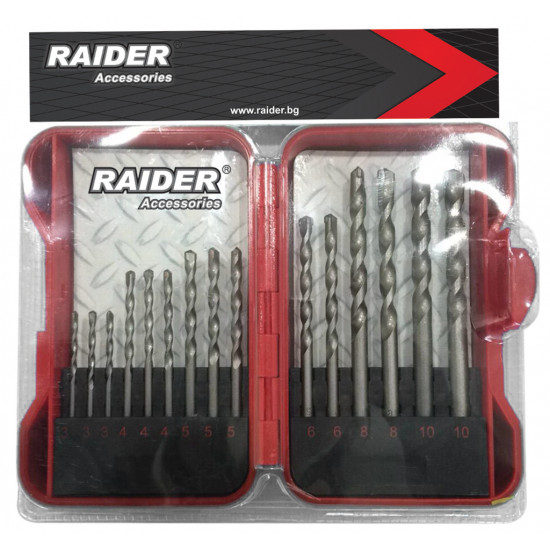 RAIDER ΤΡΥΠΑΝΙ ΜΠΕΤΟΥ ΣΕΤ 15ΤΜΧ 3-10ΜΜ 157790