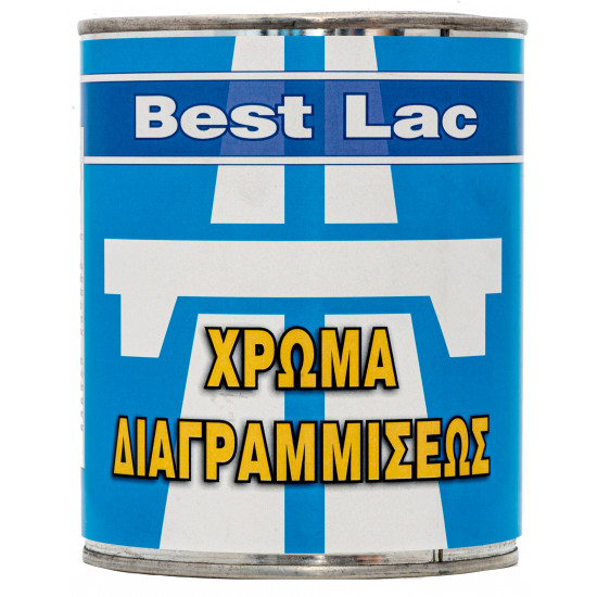 BEST LAC Χρώμα Διαγράμμισης Λευκό 2,5lt