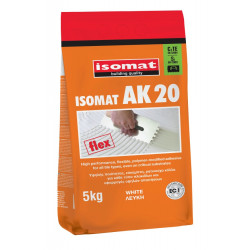 Isomat AK-20 ΚΟΛΛΑ ΠΛΑΚΙΔΙΩΝ C2TE S1 ΛΕΥΚΗ 5Kg