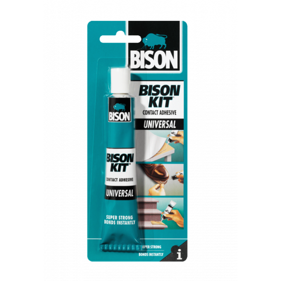 BISON KIT ΒΕΝΖΙΝΟΚΟΛΛΑ ΔΙΑΦΑΝΗ 50ml