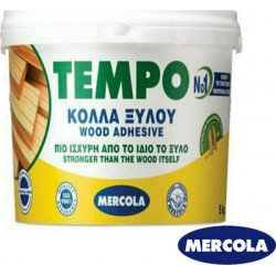 Κόλλα Ξύλου Κρυσταλλική 1 kg Tempo Mercola 