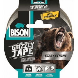 BISON ΤΑΙΝΙΑ ΥΦΑΣΜΑΤΙΝΗ ΓΚΡΙ GRIZZLY 10m