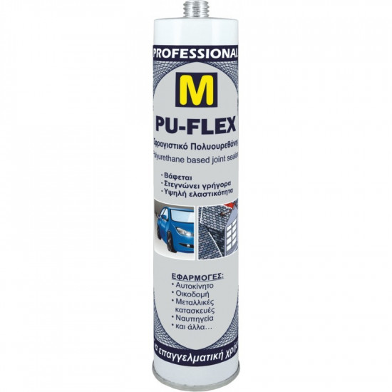 Σφραγιστικό Πολυουρεθάνης PU-FLEX Λευκό 310ml ELASTOTET