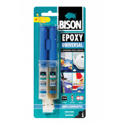 Epoxy Universal Διπλή σύριγγα 24 mlΓενικής χρήσεως εξαιρετικά δυνατή εποξειδική κόλλα δύο συστατικών