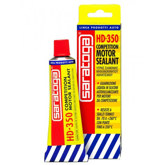 SARATOGA MOTOR SEALANT Υψηλής Θερμοκρασίας ΜΑΥΡΗ (Φλαντζόκολλα)
