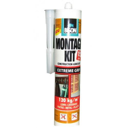 Κόλλα γενικής χρήσης Μπέζ MONTAGEKIT SUPER STRENGTH 370g