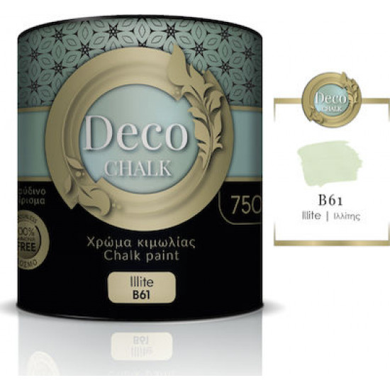 Pellachrom Deco Chalk Paint B61 Ιλλίτης 750ml