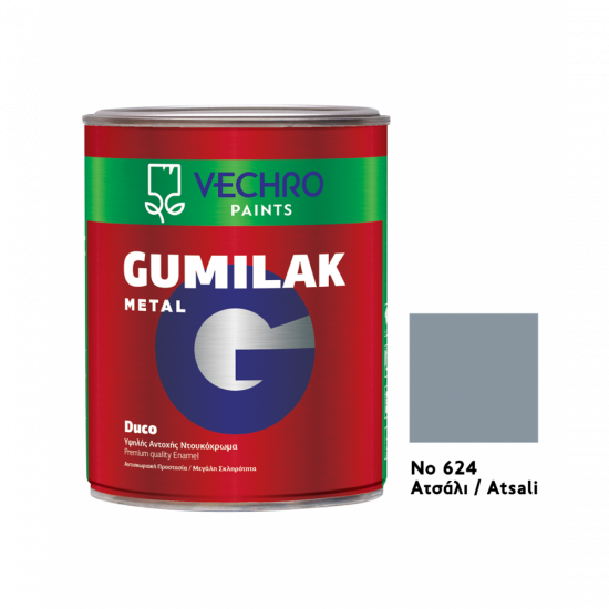 VECHRO - Gumilak Metal Gloss Ατσάλι No 624 - 750ml