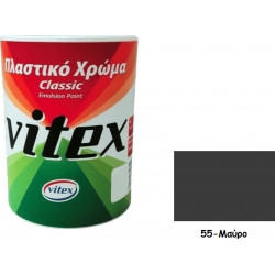  VITEX Classic Πλαστικό χρώμα Μαύρο Νο 55, 375ml