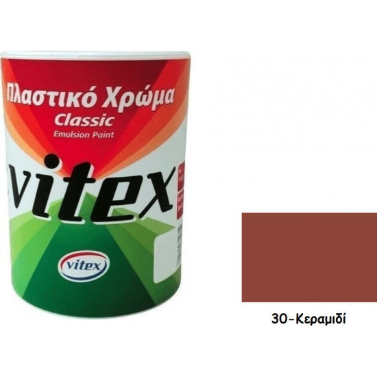  VITEX Classic Πλαστικό χρώμα Κεραμιδί Νο 30, 375ml