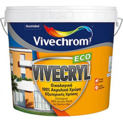Vivecryl ECO Λευκό 3Lt -Vivechrom