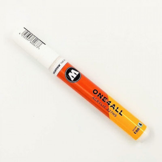 Molotow One4all 160 Ακρυλικός Μαρκαδόρος 4mm Λευκός 227.211 
