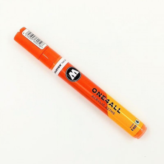 Molotow One4all 085 Ακρυλικός Μαρκαδόρος 4mm Πορτοκαλί Μ227.203 