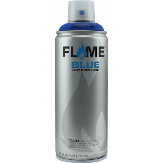 Flame Paint Σπρέι Βαφής FB Ακρυλικό με Ματ Εφέ Signal Blue FB-512 400ml 
