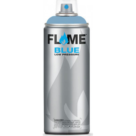 Flame Paint Σπρέι Βαφής FB Ακρυλικό με Ματ Εφέ Cream Blue Light FB-516 400ml 