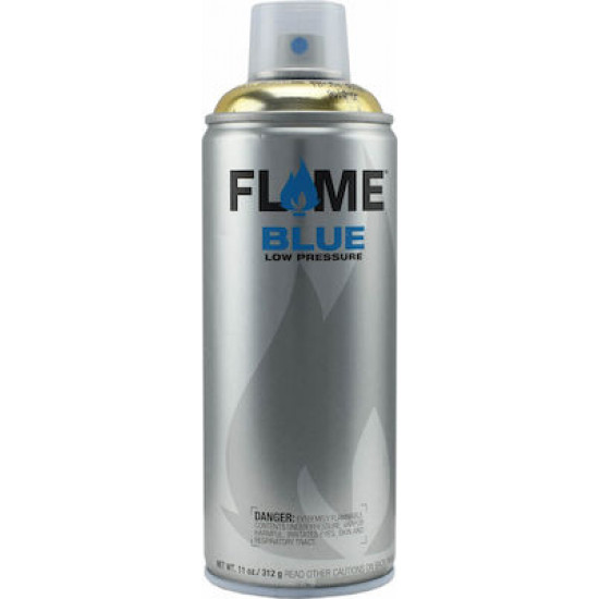 Flame Paint Σπρέι Βαφής FB Ακρυλικό με Ματ Εφέ Χρυσό FB-906 400ml 