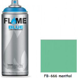 Flame Paint Σπρέι Βαφής FB Ακρυλικό με Ματ Εφέ Menthol FB-666 400ml 