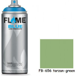 Flame Paint Σπρέι Βαφής FB Ακρυλικό με Ματ Εφέ Tarzan Green FB-656 400ml 