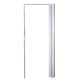 Πτυσσόμενη πόρτα Ambient Π88XΥ220 cm σε χρώμα λεύκο 