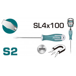 TOTAL ΚΑΤΣΑΒΙΔΙ ΜΑΓΝΗΤΙΚΟ ΙΣΙΟ SL 4 X 100mm (THT264100)