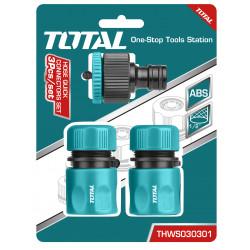 TOTAL ΣΕΤ ΤΑΧΥΣΥΝΔΕΣΜΟΙ ΝΕΡΟΥ 1/2" 3ΤΕΜ (THWS030301)