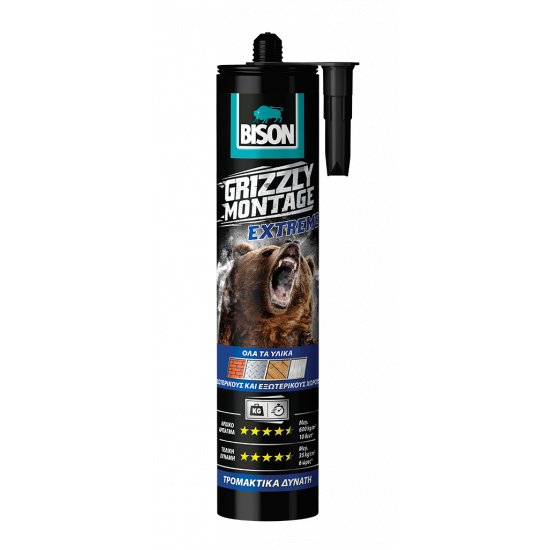 GRIZZLY MONTAGE EXTREME ΛΕΥΚΟ 435g