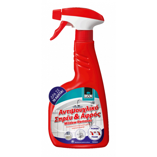 Σπρέι Αντιμουχλικό BISON & Αφρός Air Max Mildew Remover
