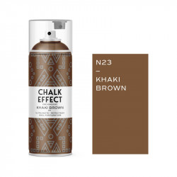 Spray Chalk Effect Cosmos Lac 400ml, Khaki Brown No23