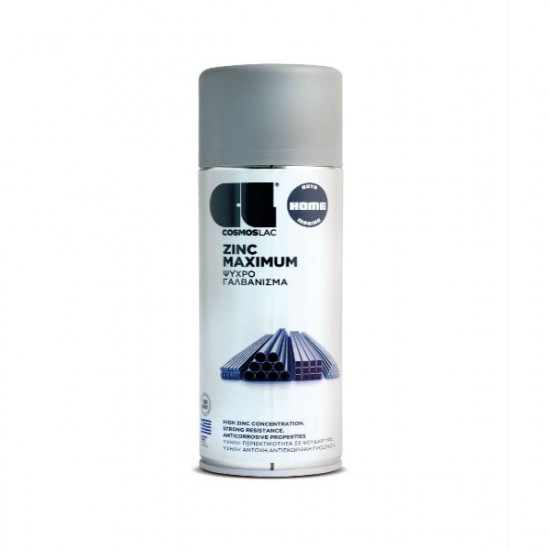 Σπρέι Γαλβανισμού Νο500 Zinc Maximum 400ml Cosmoslac