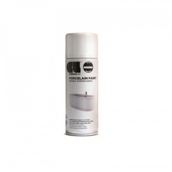 Σπρέι Σμάλτο Πορσελάνης Λευκό Νο 401 400ml COSMOS LAC