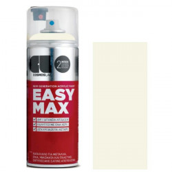 Σπρέι Λευκό Cream RAL9001 Easy max 400ml Cosmoslac No801