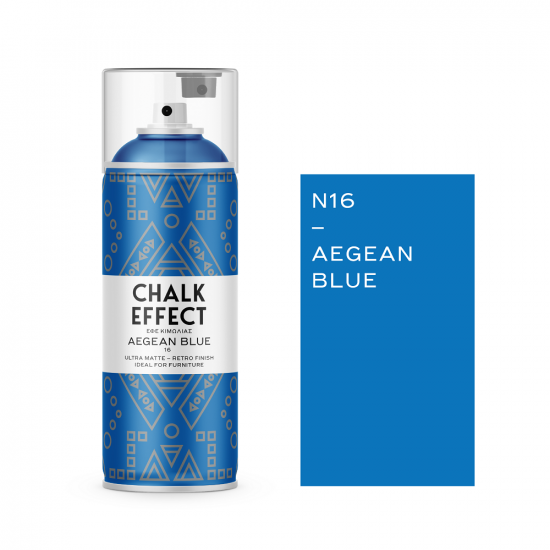 Spray Chalk Effect Cosmos Lac 400ml, Aegean Blue No16