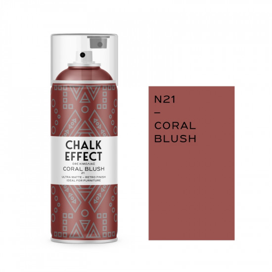 Spray Chalk Effect Cosmos Lac 400ml, Coral Blush No21