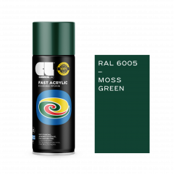 Σπρέι Πράσινο Moss RAL6005 Fast Acrylic 400ml Cosmoslac