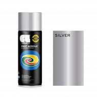 Σπρέι Ασημί Fast Acrylic 400ml Cosmoslac