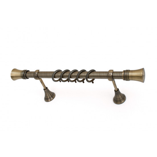 Kουρτινόξυλo BEST Φ25 bo65 Αντικέ Inox